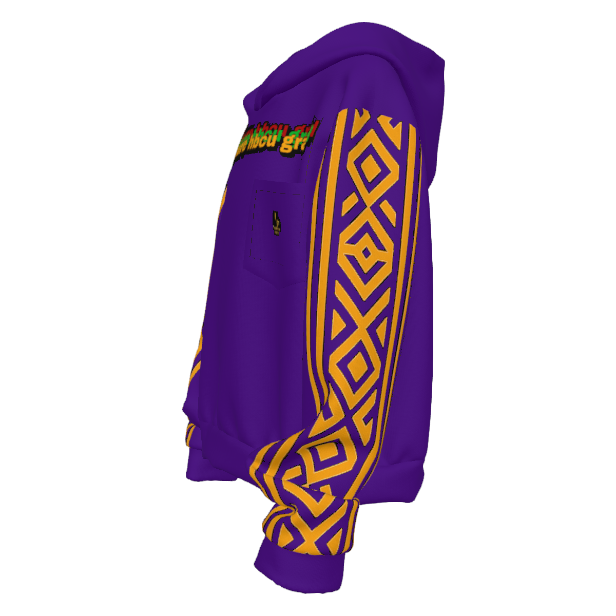 Proud Future HBCU Grad Unisex Hoodie in Purple