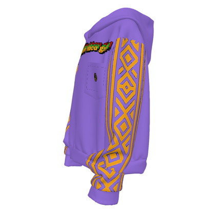Proud Future HBCU Grad Unisex Hoodie in Lavender
