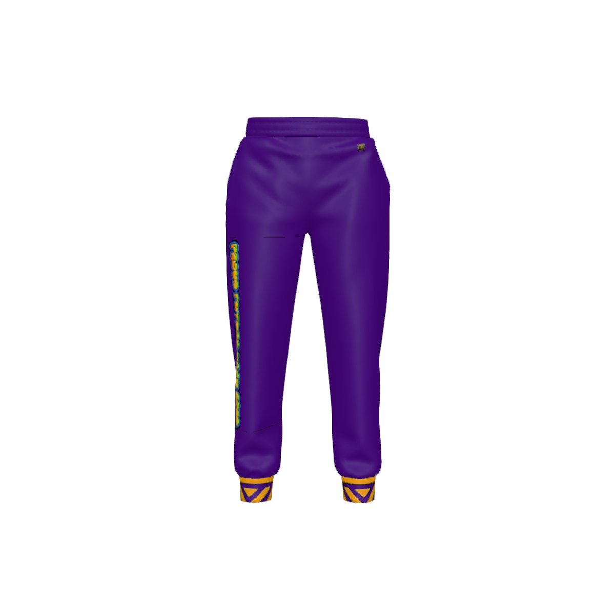 HBCU Unisex Graffiti Joggers in Purple