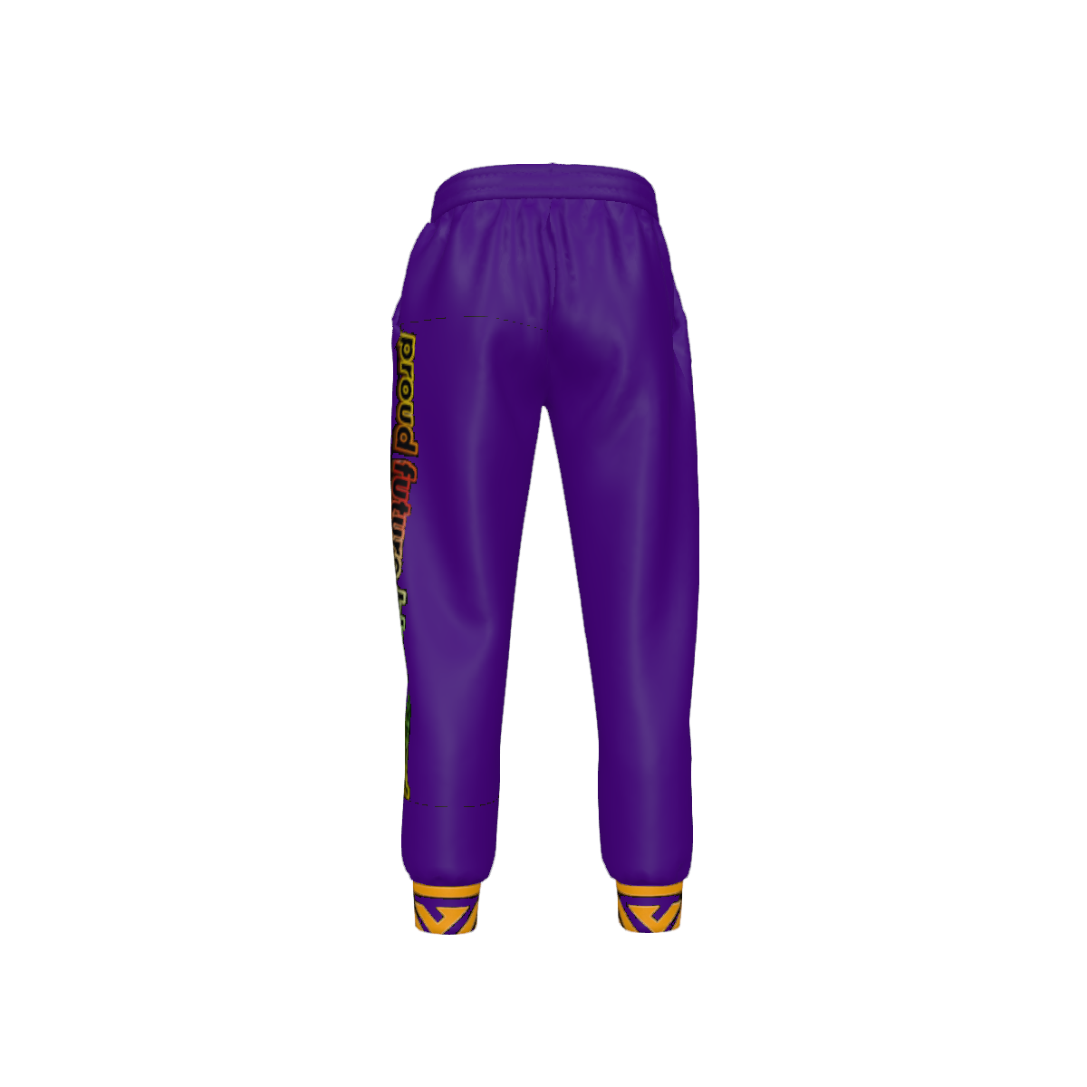 HBCU Unisex Graffiti Joggers in Purple