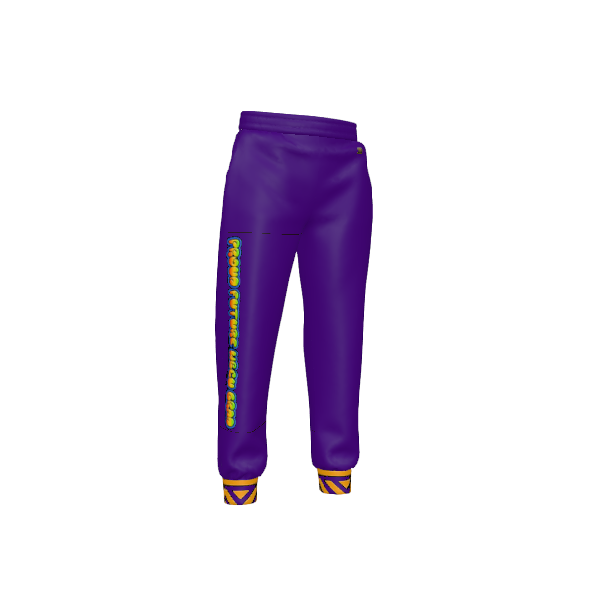 HBCU Unisex Graffiti Joggers in Purple