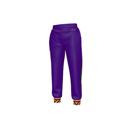 HBCU Unisex Graffiti Joggers in Purple
