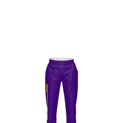 HBCU Unisex Graffiti Joggers in Purple