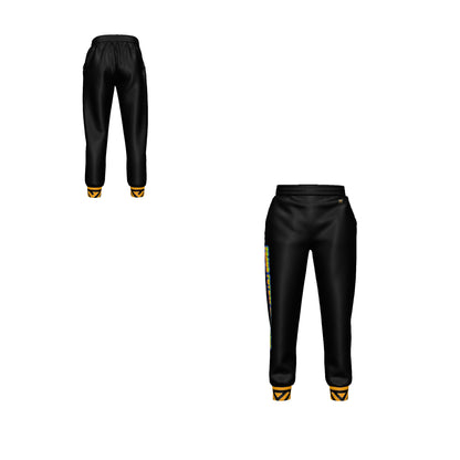 HBCU Unisex Graffiti Joggers in Black