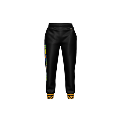 HBCU Unisex Graffiti Joggers in Black