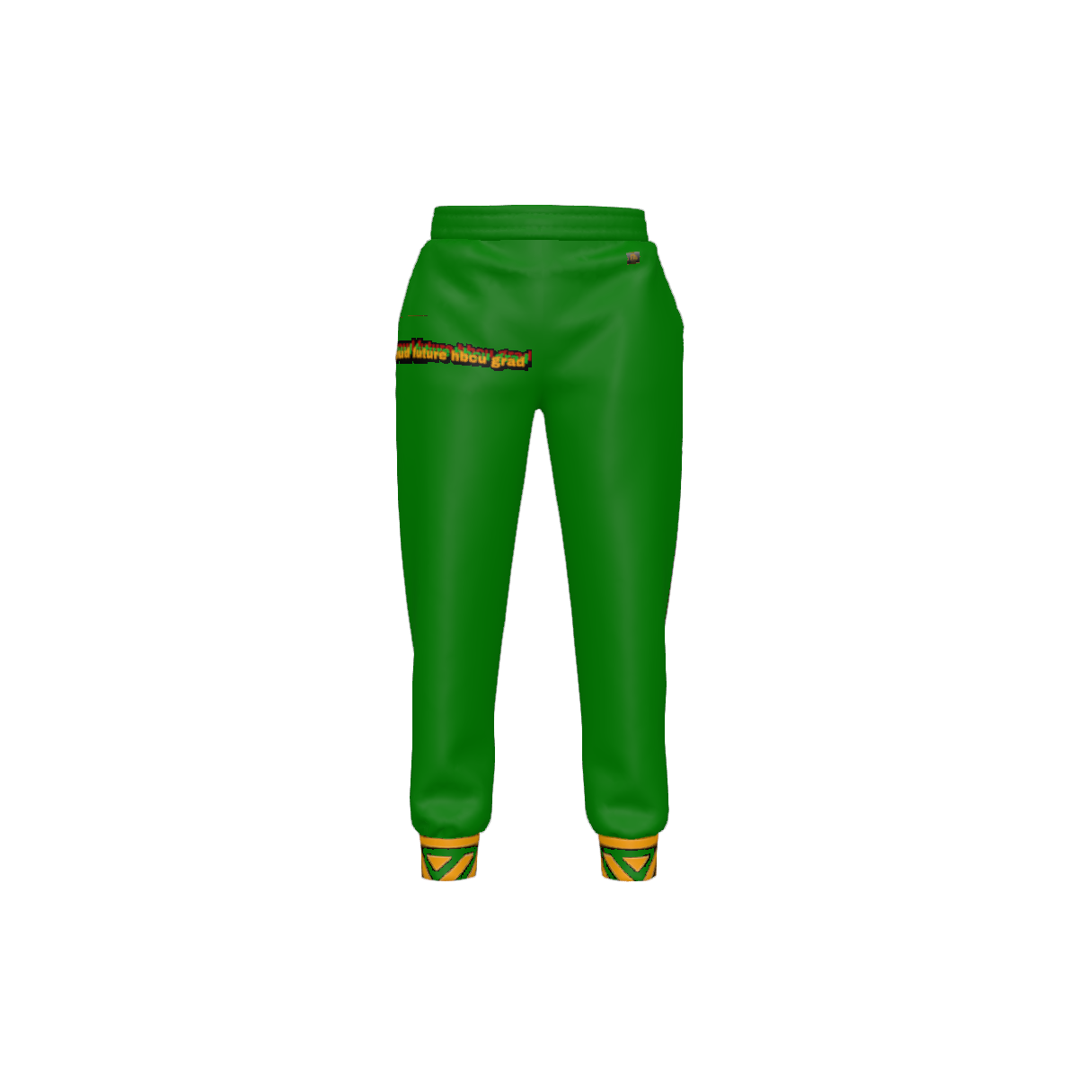 Proud Future HBCU Unisex Graffiti Joggers in Green