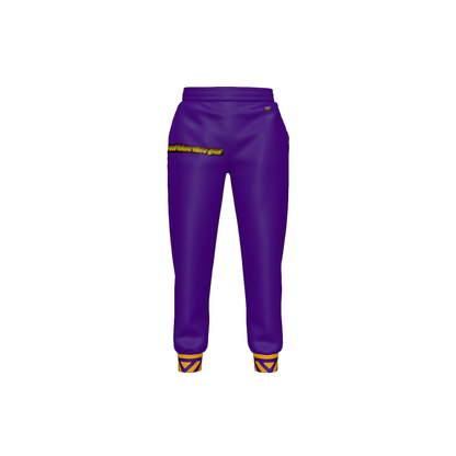 Proud Future HBCU Unisex Graffiti Joggers in Purple
