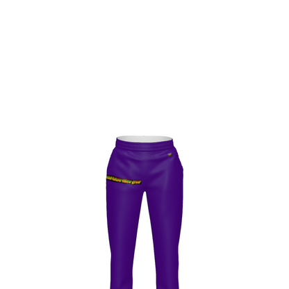 Proud Future HBCU Unisex Graffiti Joggers in Purple