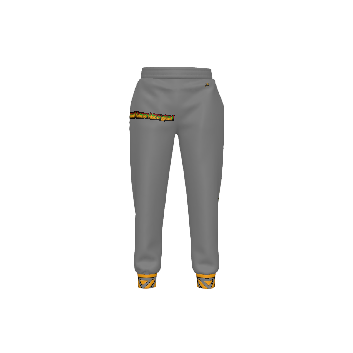 Proud Future HBCU Unisex Graffiti Joggers in Grey