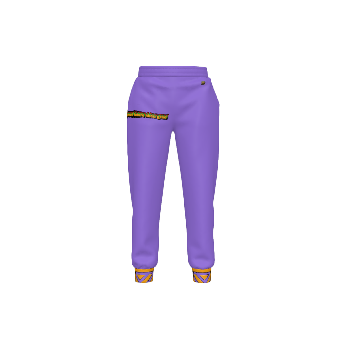 Proud Future HBCU Unisex Graffiti Joggers in Lavender