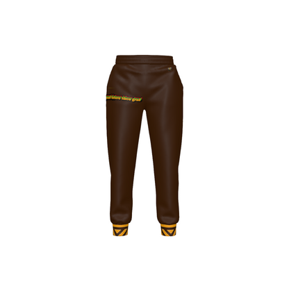 Proud Future HBCU Unisex Graffiti Joggers in Brown