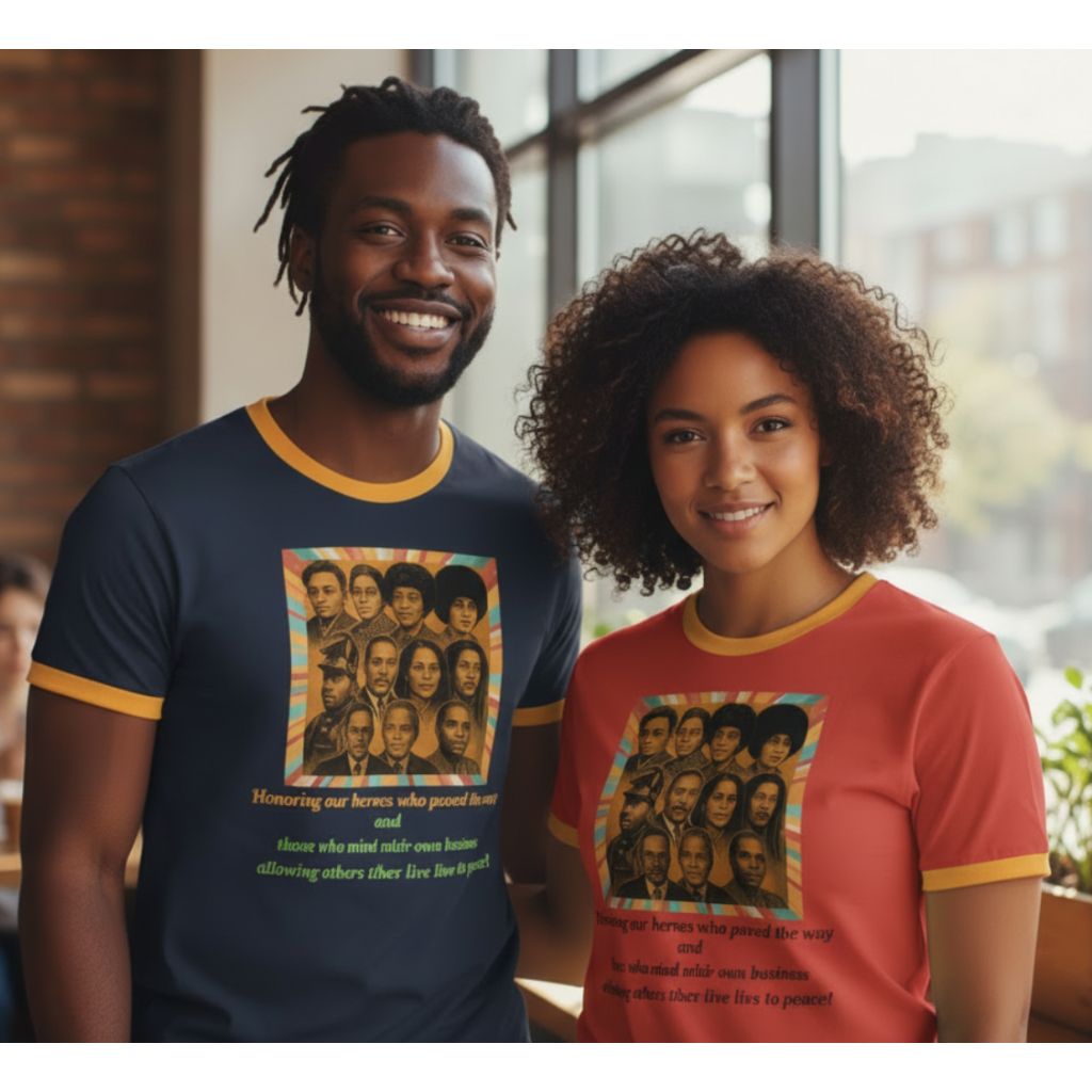 Iconic Heroes Ringer Tee
