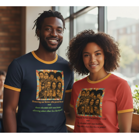 Iconic Heroes Ringer Tee