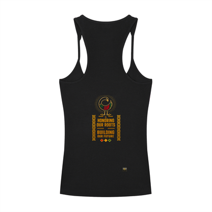 Raised in Culture Unisex Tee - Orange Fist