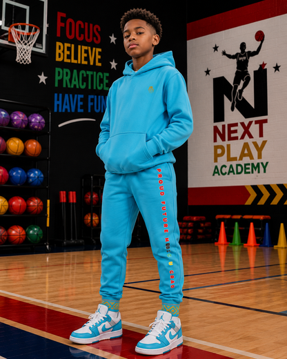 Future Legacy – Proud HBCU Grad Unisex Youth Joggers in Turquoise