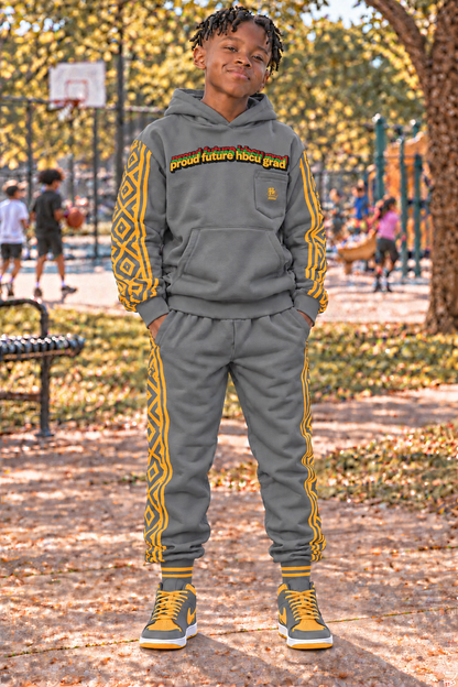Proud Future HBCU Grad Unisex Hoodie in Grey