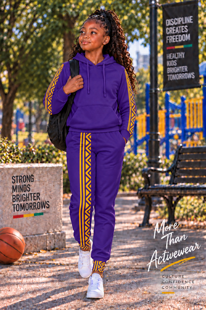 Trailblazers Unisex Joggers in Purple