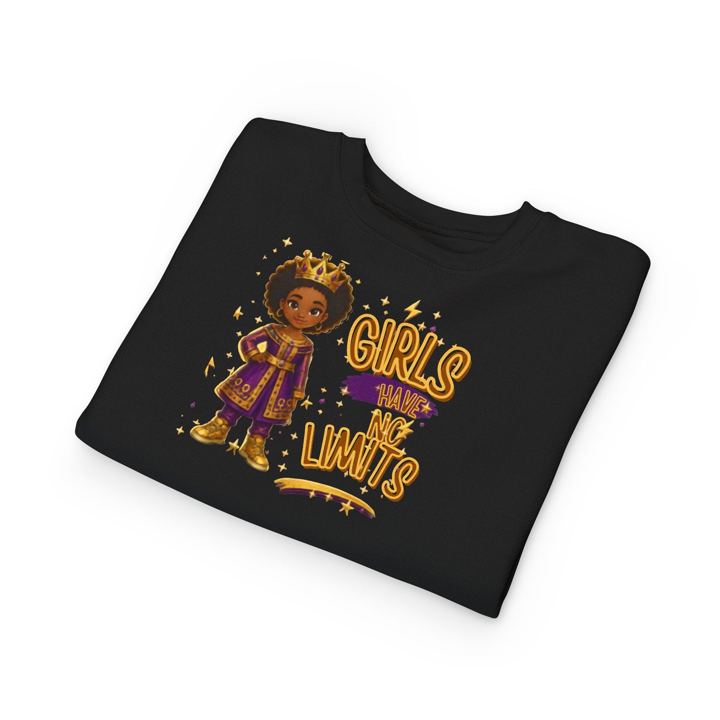 Young Queen Melanin Poppin' Sweatshirt