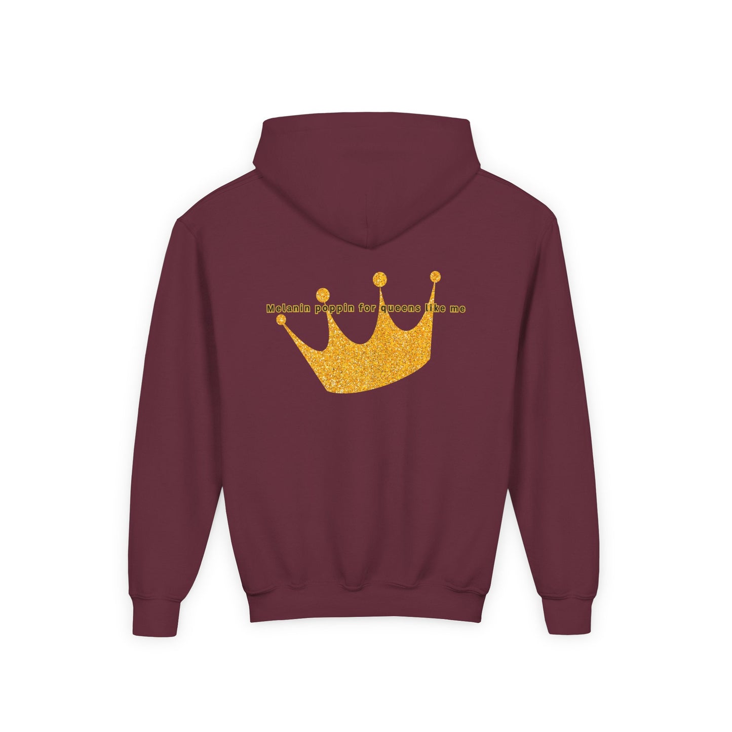 Young Queen – Girl's Empowerment Youth Hoodie
