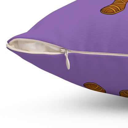 “Little Queen” Throw Pillow – Cheerful, Regal Accent for Black Girls’ Spaces