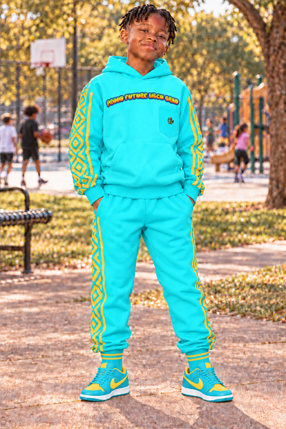 Proud Future HBCU Grad Unisex Hoodie in Teal
