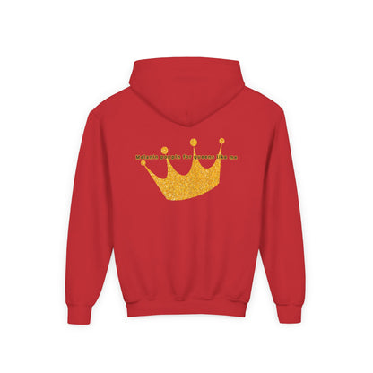 Young Queen – Girl's Empowerment Youth Hoodie