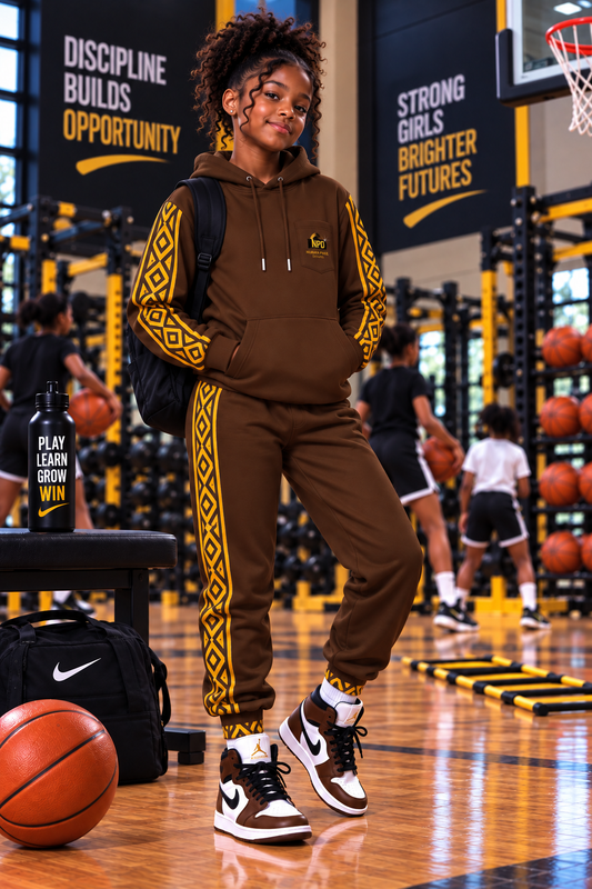 Trailblazers Unisex Hoodie in Brown