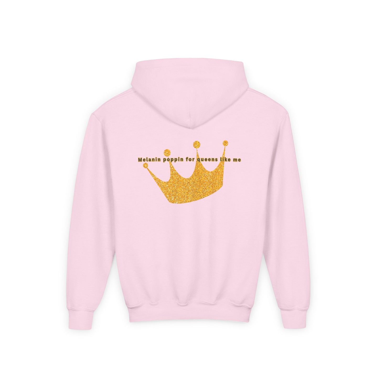 Young Queen – Girl's Empowerment Youth Hoodie