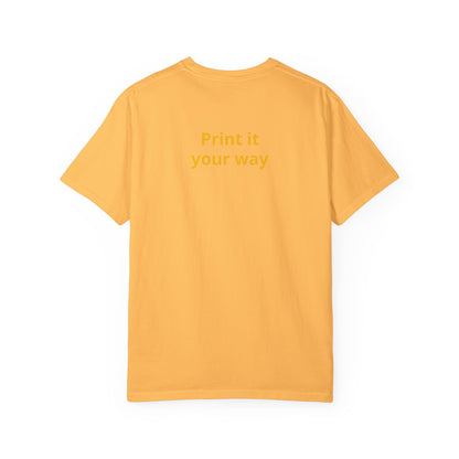 "What Comes Around" Custom Print - "Print it your way" Personalized Graphic Tee