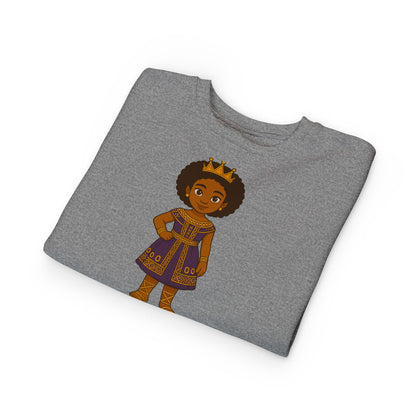 Young Queen Melanin Poppin' Sweatshirt