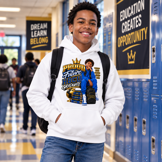 Future HBCU Graduate Youth Hoodie for Boys