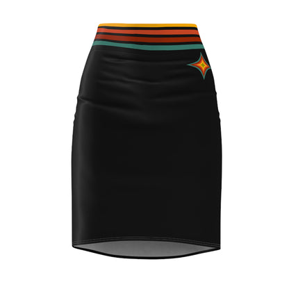 Coordinating "Accountability" Pencil Skirt (Black)