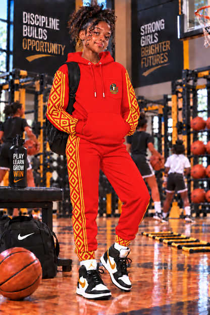 Trailblazers Unisex Hoodie in Red