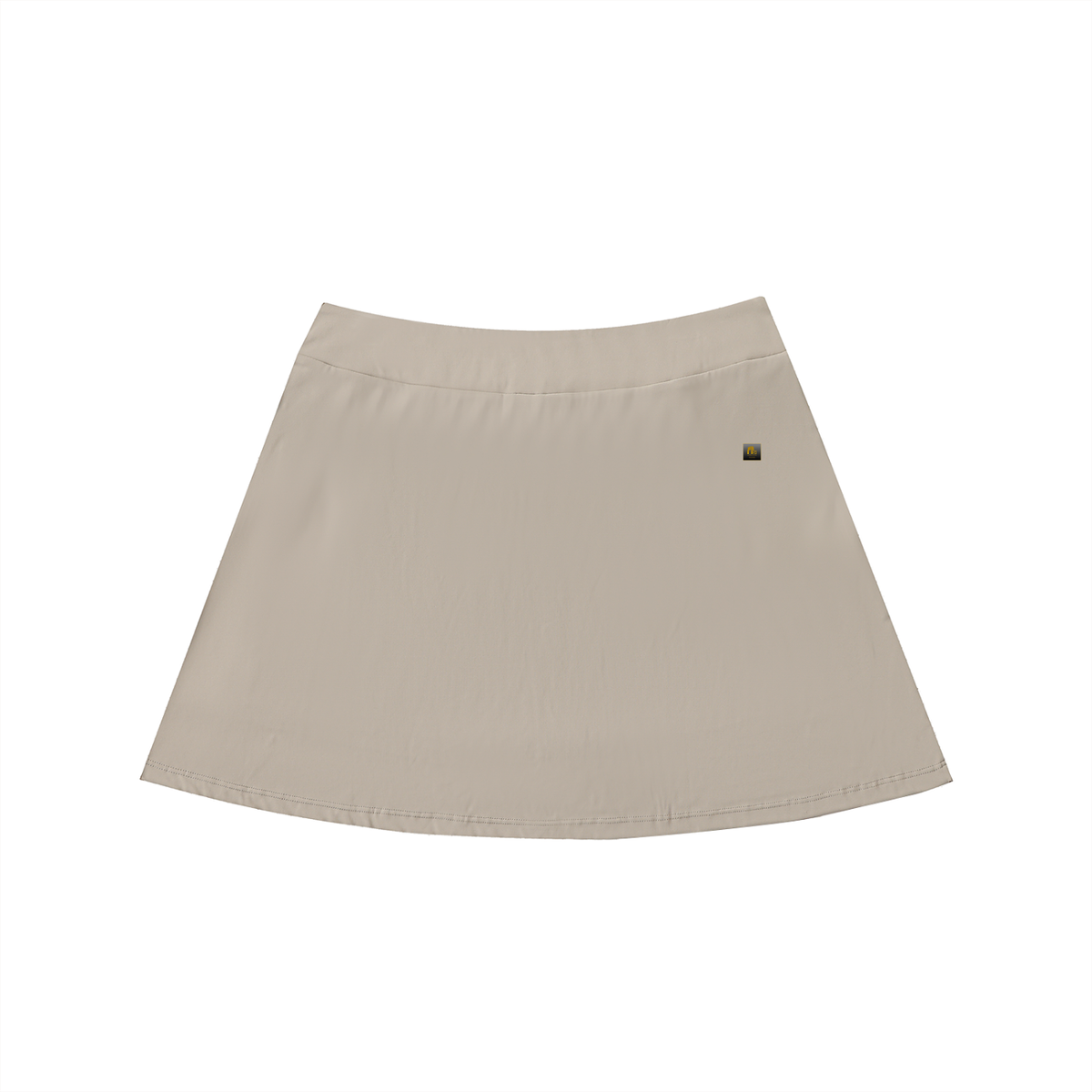 Pan-African Ankh High-Waist Pocketed A-Line Skirt