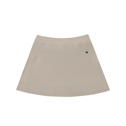 Pan-African Ankh High-Waist Pocketed A-Line Skirt