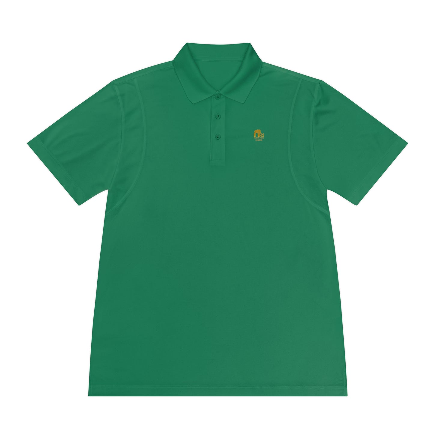 Nubian Pride Signature Gold Men's Polo