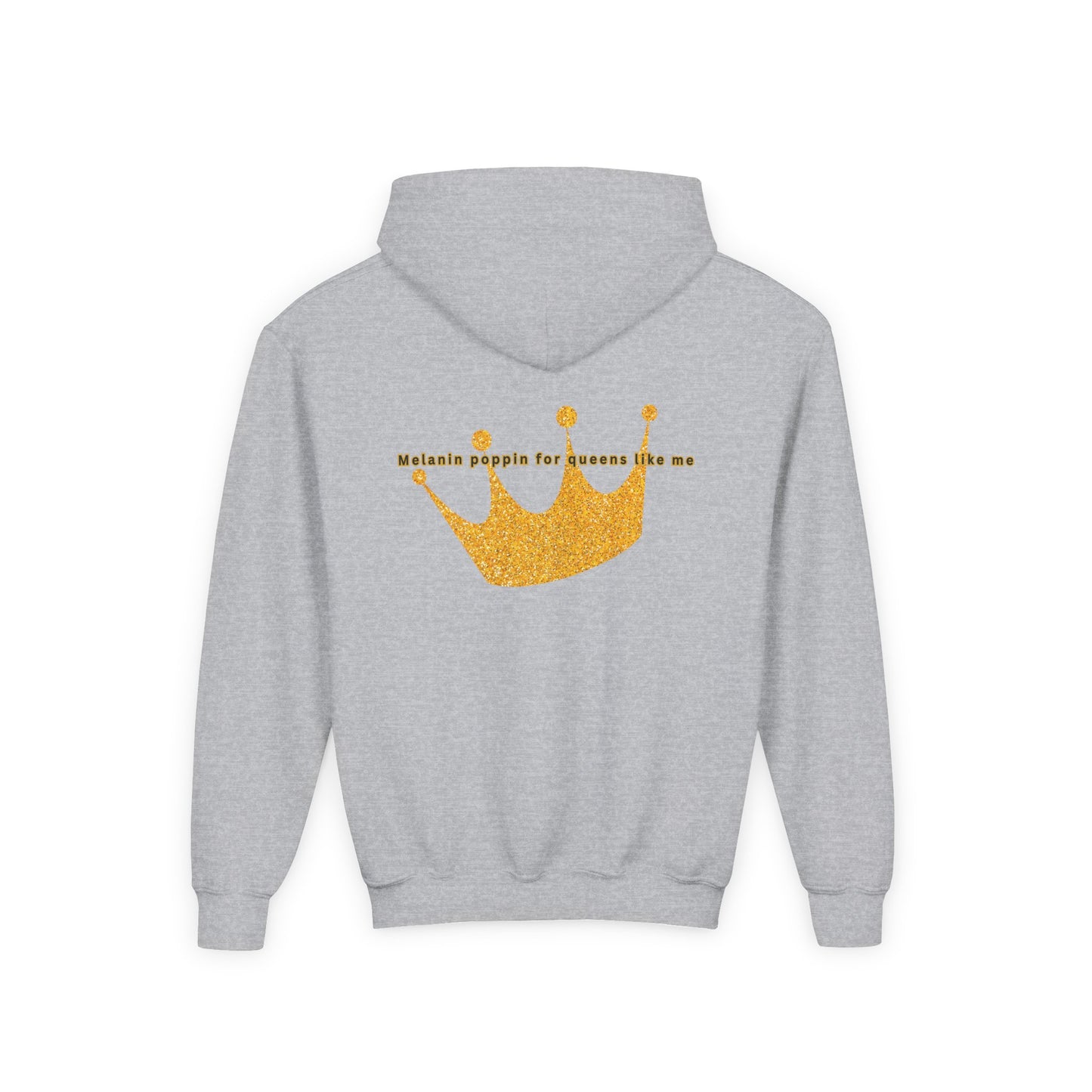 Young Queen – Girl's Empowerment Youth Hoodie