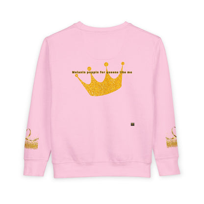 Young Queen Melanin Poppin' Sweatshirt