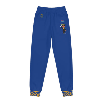 Future Legacy Proud HBCU Grad  Unisex Youth Joggers in Blue