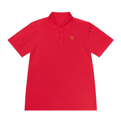 Nubian Pride Signature Gold Men's Polo