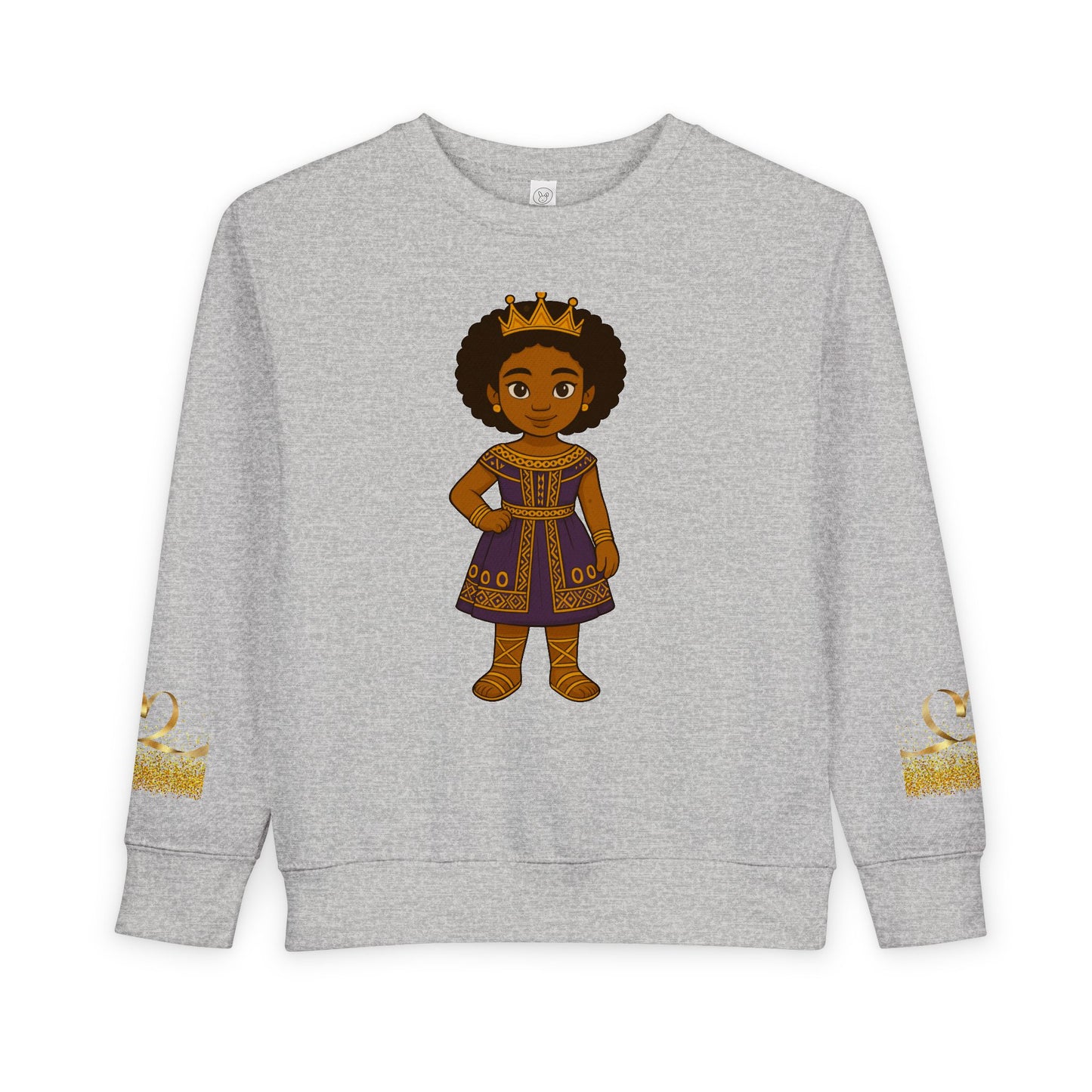Young Queen Melanin Poppin' Sweatshirt