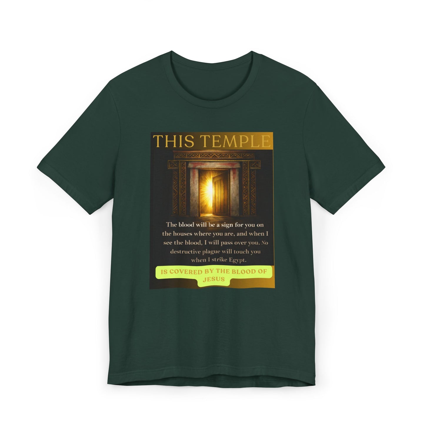 This Temple Covered Graphic Tee