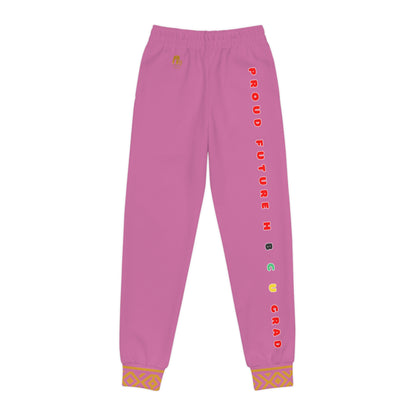 Future Legacy – Proud HBCU Grad Unisex Youth Joggers in Pink
