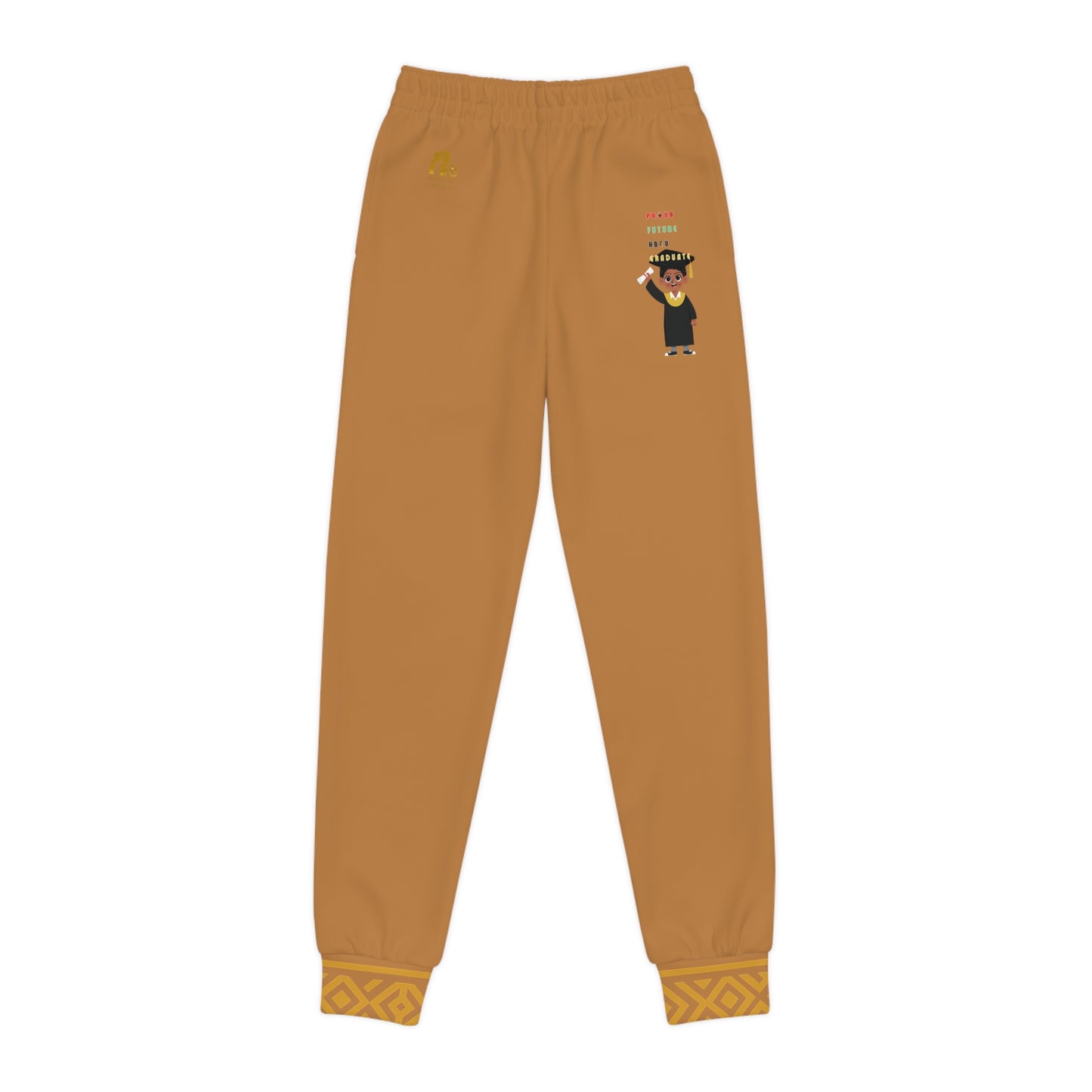 Future Legacy Proud HBCU Grad  Unisex Youth Joggers in Khaki
