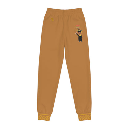 Future Legacy Proud HBCU Grad  Unisex Youth Joggers in Khaki