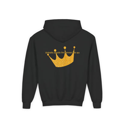 Young Queen – Girl's Empowerment Youth Hoodie