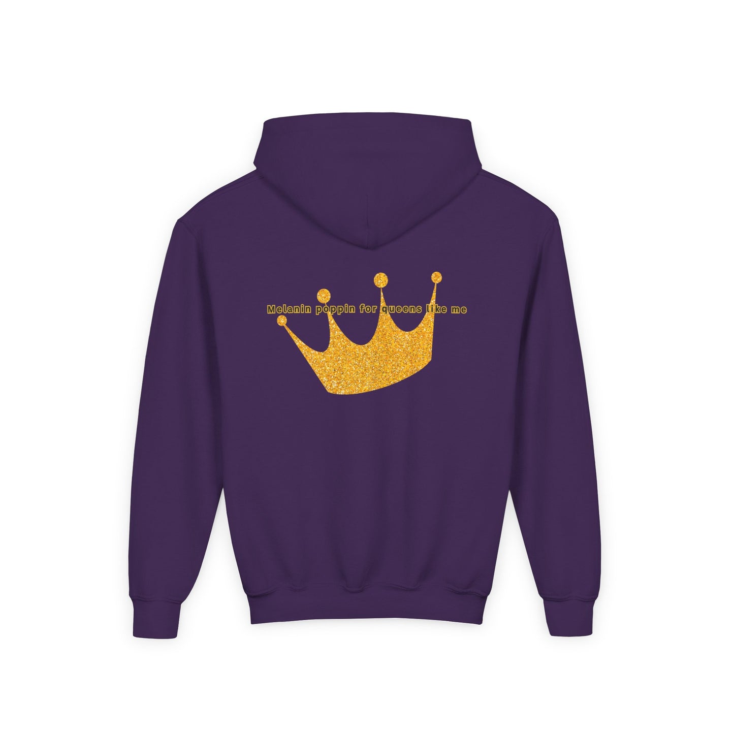 Young Queen – Girl's Empowerment Youth Hoodie