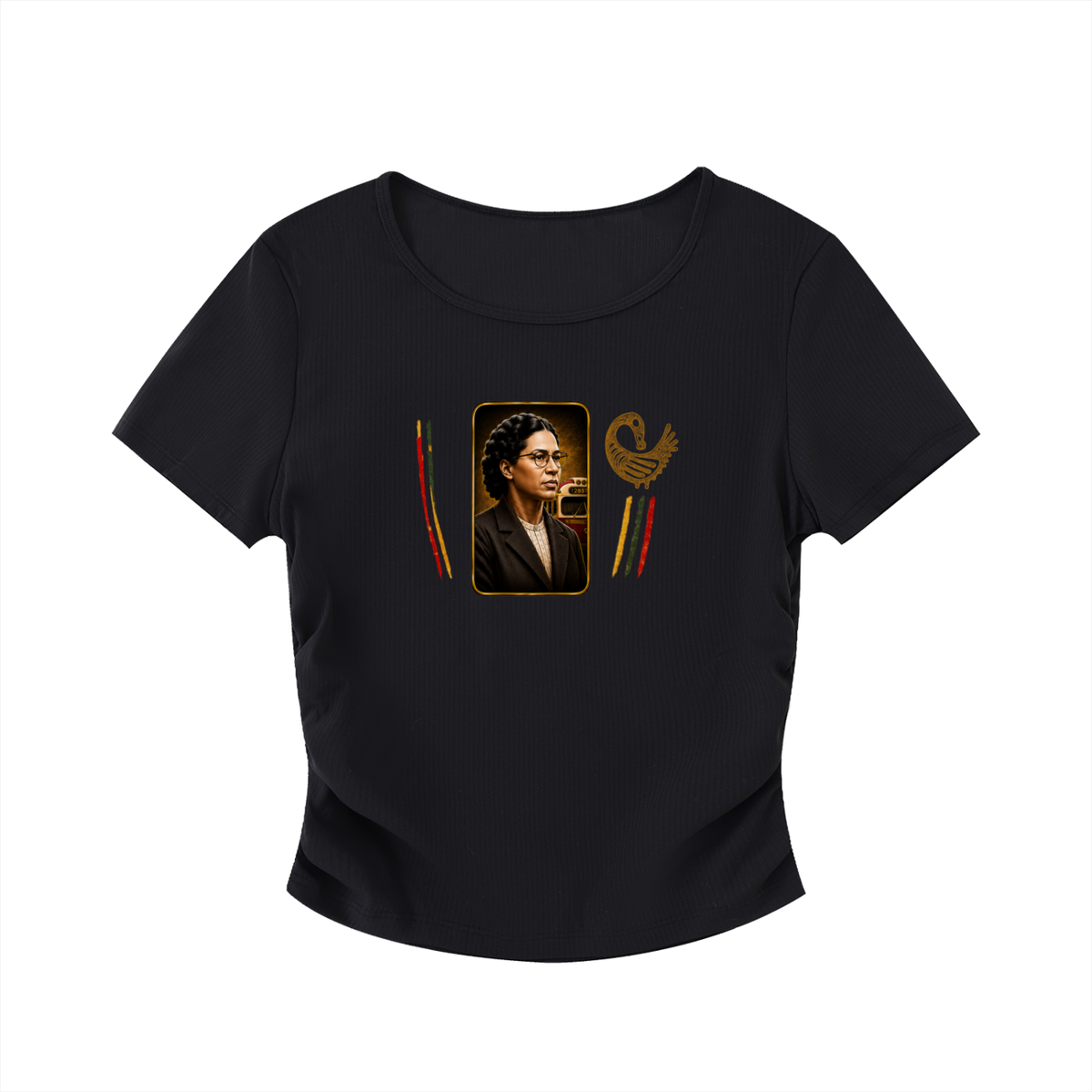 Rosa Sankofa Crop Top