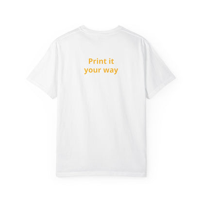 "What Comes Around" Custom Print - "Print it your way" Personalized Graphic Tee