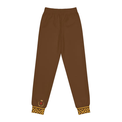 Future Legacy Proud HBCU Grad  Unisex Youth Joggers in Dark Brown